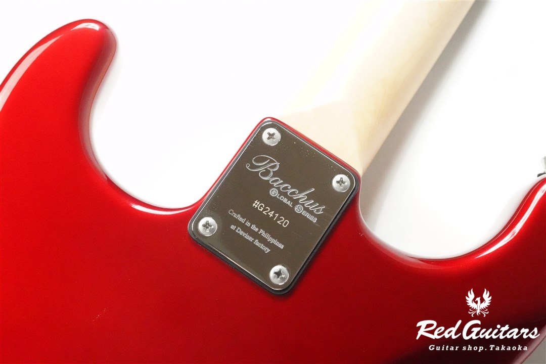 Bacchus BST-650B - Candy Apple Red | Red Guitars Online Store